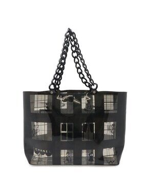 Chanel Windows Tote Black